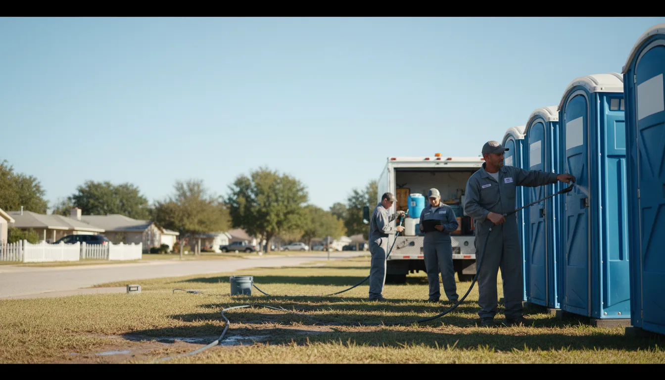 Long-Term Portable Toilet Rental in Lockhart, SC near me